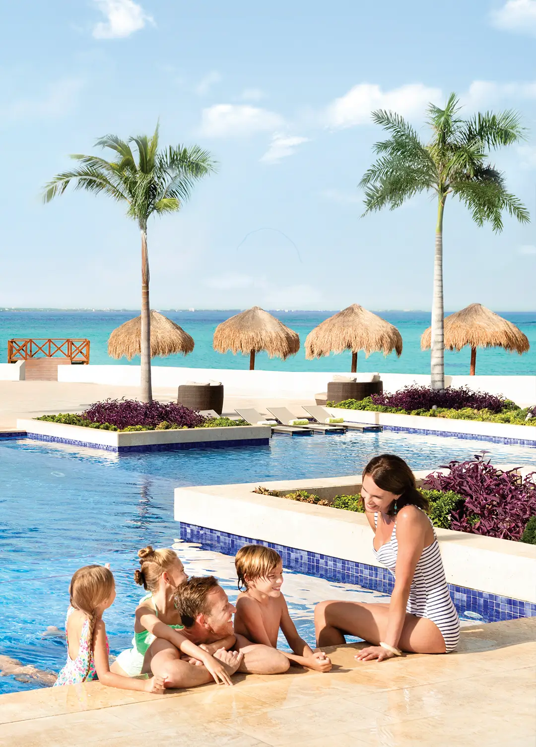 Family Vacation in </br> Cancun