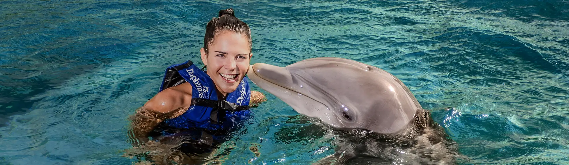 Swimming with Dolphins in Cancun